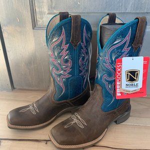 Noble Outfitters Western Boot Women Autumn All Around Dark Brown 66032